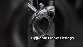 Złączki kolankowe Sanon Tri-Clamp 45 stopni