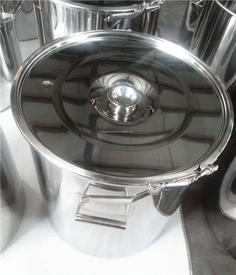 Dobra cena Uszczelka silikonowa ze stali nierdzewnej do zbiornika 100L, typ beczkowy, z zaciskiem w Internecie