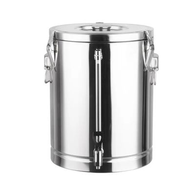Dobra cena Duży pojemnik ze stali nierdzewnej do dojarki, transport, izolacja z pokrywą w Internecie