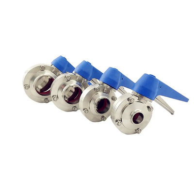 Dobra cena Multi Position Stainless Butterfly Valve ,  Food Grade Manual Butterfly Valve w Internecie
