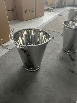 Dobra cena 20L Stainless Steel Milk Pail With Pulling Handle 316L Satt Finish w Internecie