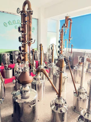 Dobra cena 50L Stainless Steel Distilling Equipment for Make Brandy Whisky and Rum w Internecie
